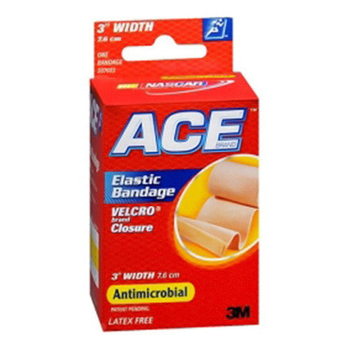 Ace Elastic Bandage With Hook Closure 3 Inch Width, 7603, 1 Ea